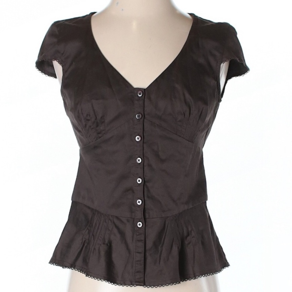 Ann Taylor Loft Cotton Blouse